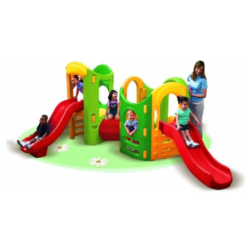 Little Tikes Active Play 8-in-1 parco giochi giardino regolabile