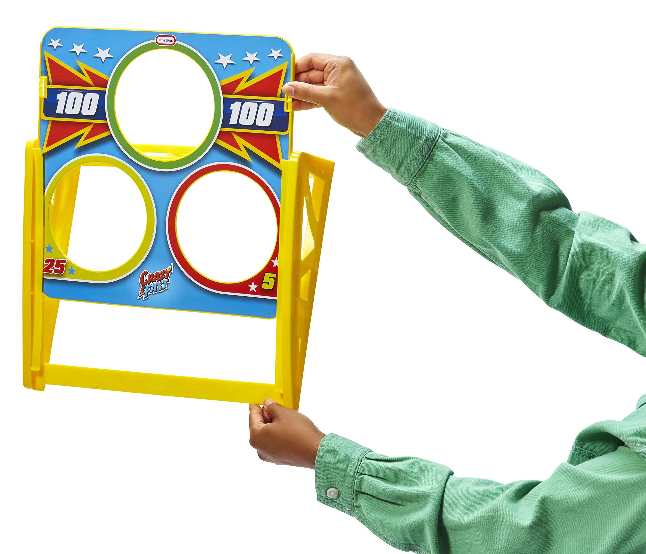 Little Tikes Crazy Fast Playset 4-in-1 con Auto