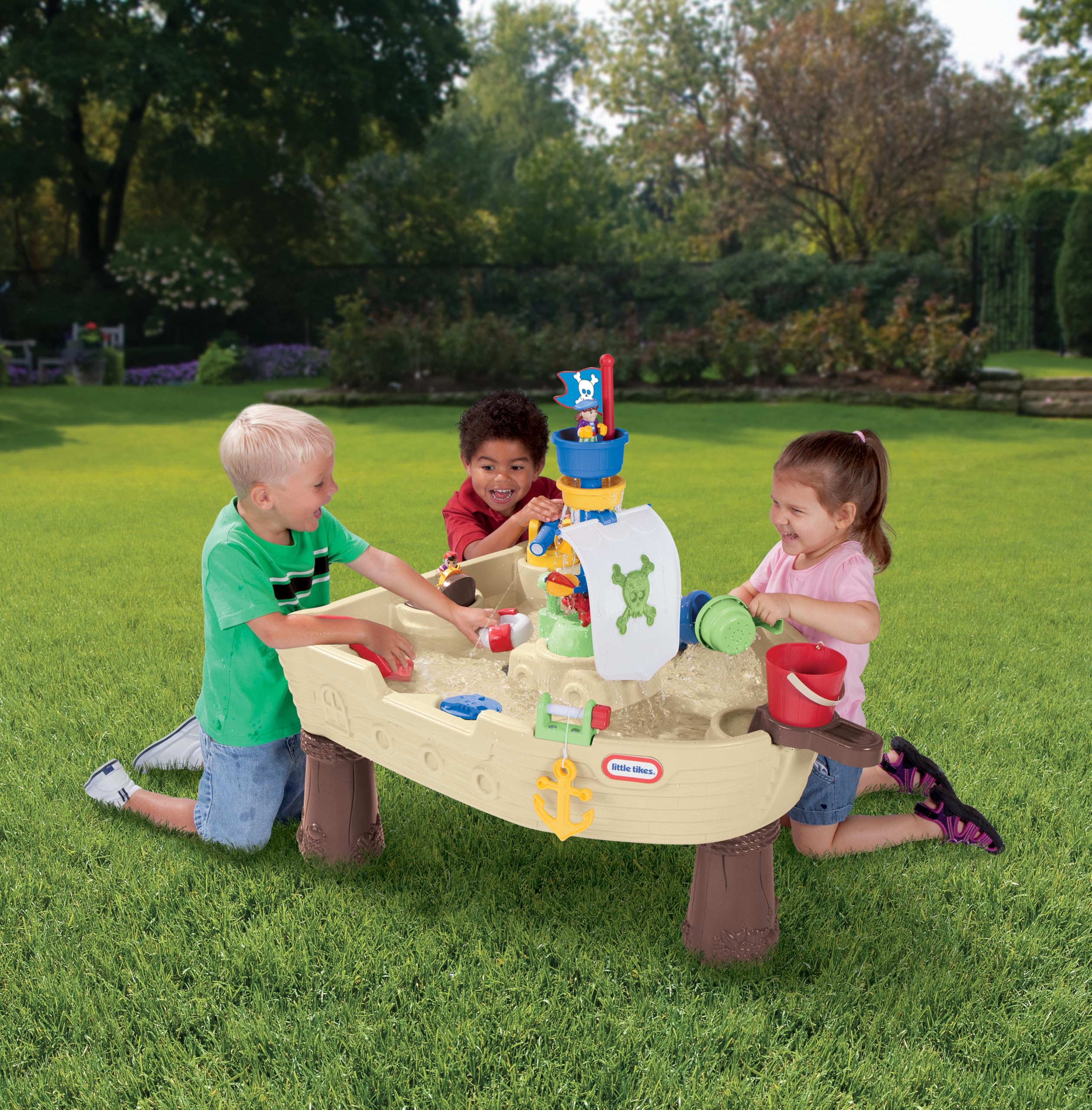 Little Tikes Anchors Away Nave Pirata Tavolo Acqua 3-10 Anni
