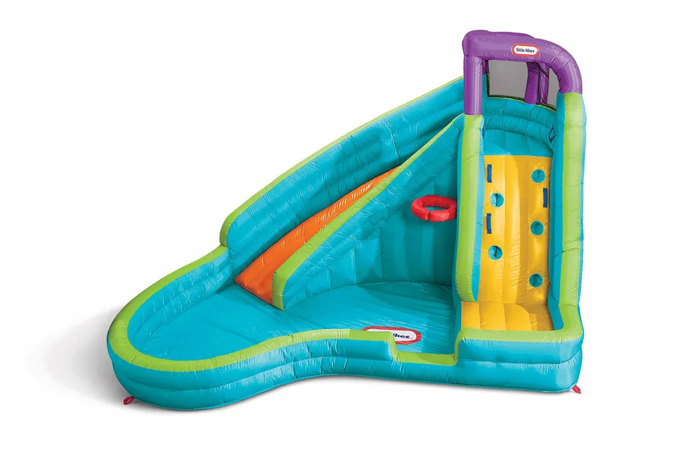 Little Tikes parco acquatico gonfiabile scivolo e piscina 3 bimbi