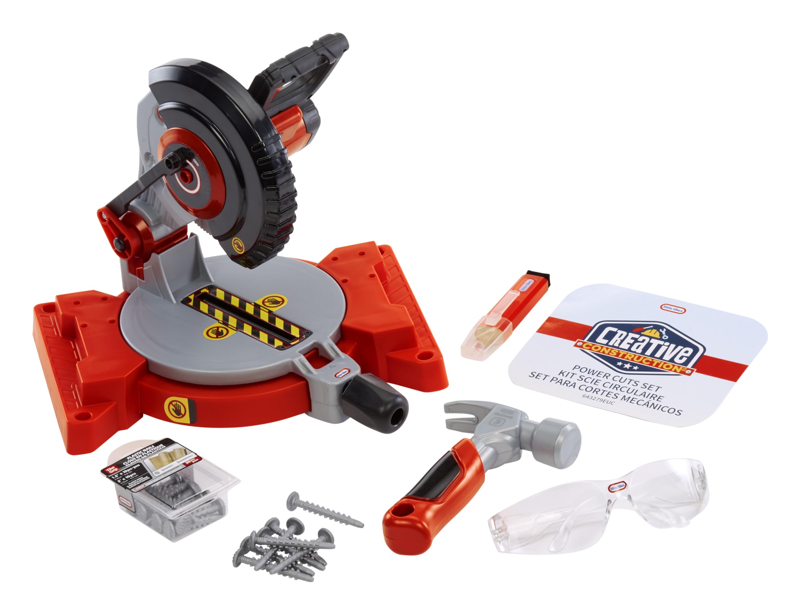 Little Tikes Creative Construction Power Cuts Set Attrezzi 6 Pezzi