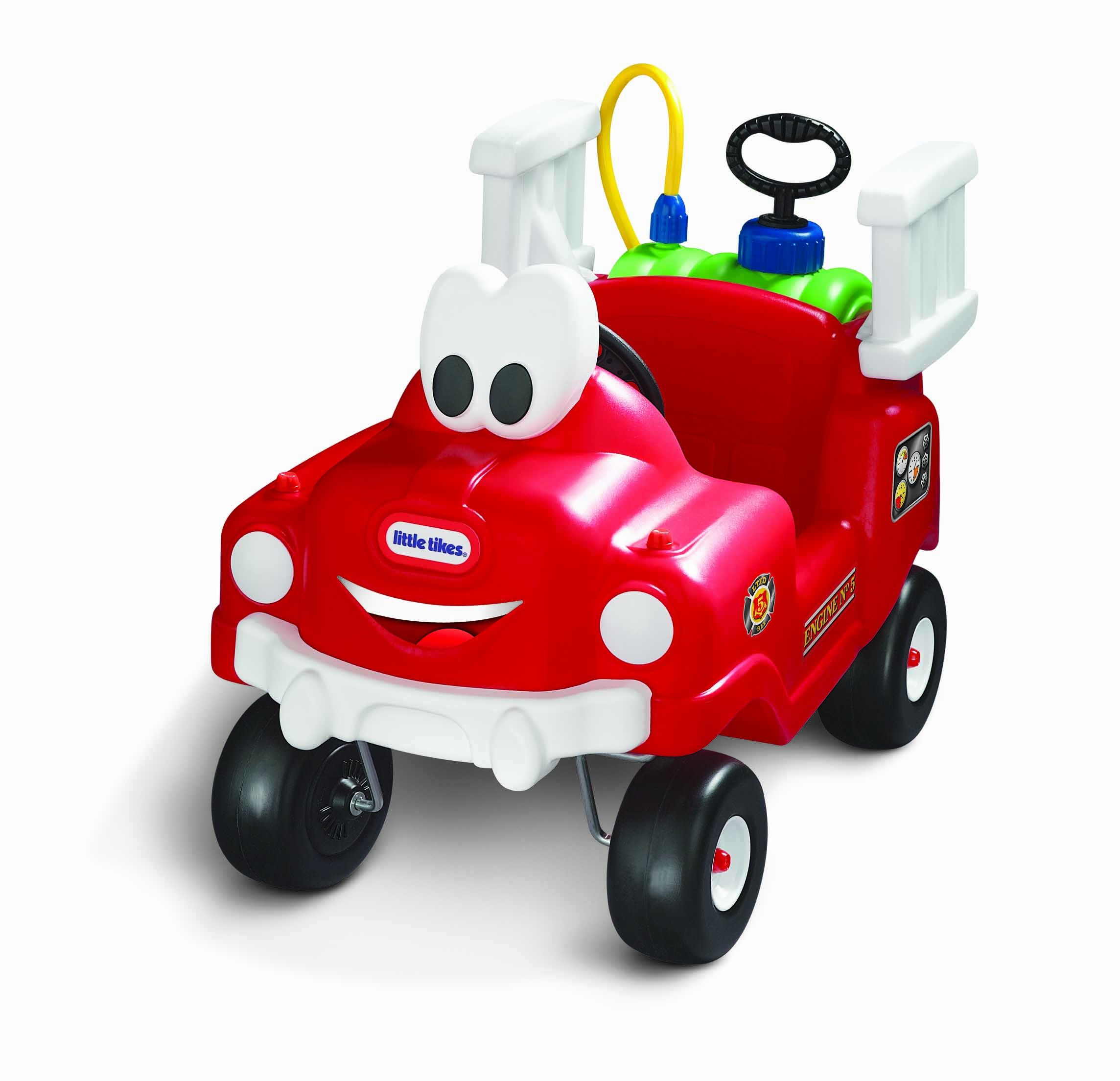 Little Tikes Ride-ons Spray e Rescue camion pompieri cavalcabile