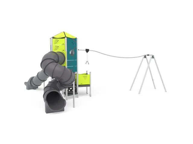 Pozza 1865 Babele H240 torre palestra volante esterno