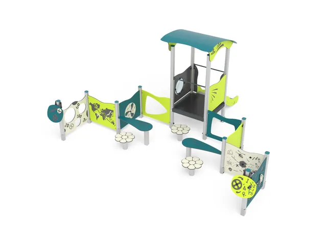 Pozza 1865 Casette Casetta Mirtillo Inclusive casetta bambini inclusiva