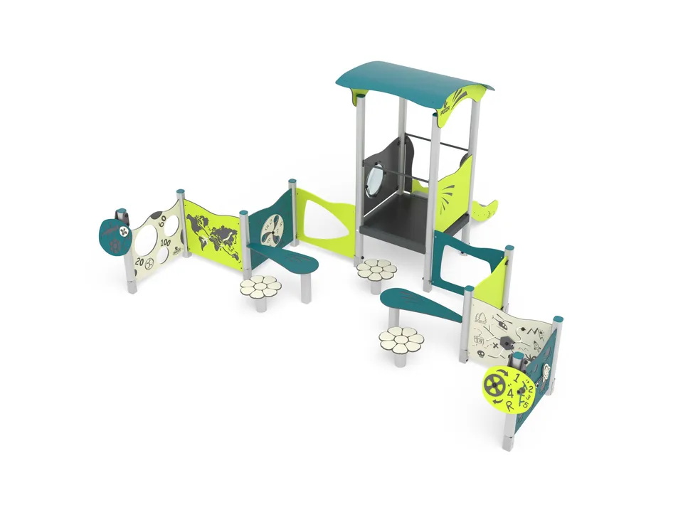 Pozza 1865 Casette Casetta Mirtillo Inclusive casetta bambini inclusiva