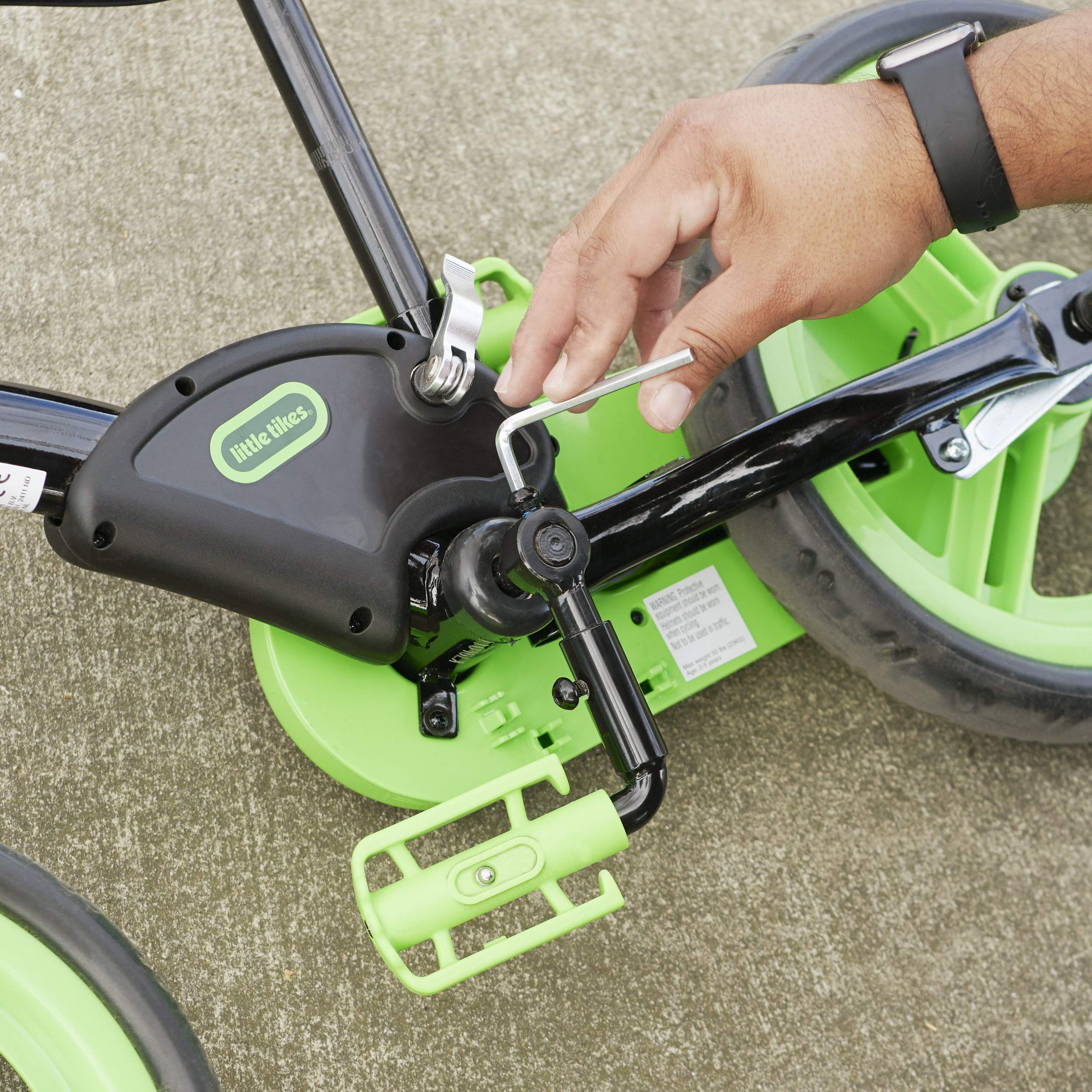 Little Tikes Ride-ons My First Balance-to-Pedal Bici 12 Verde