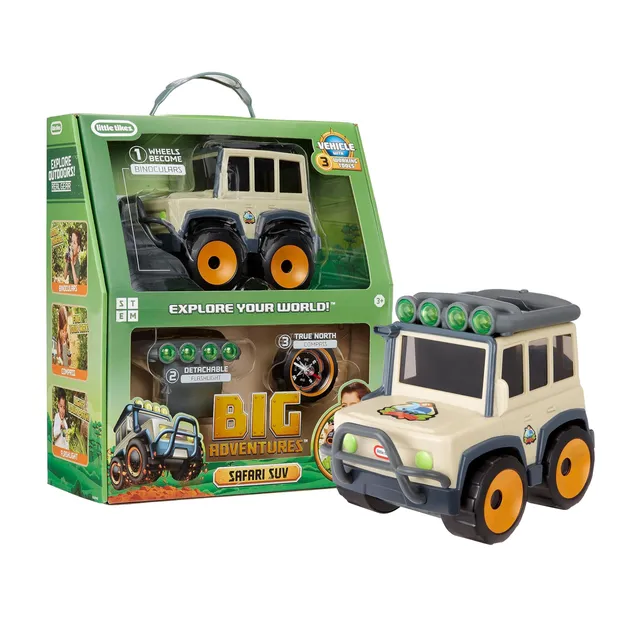 Little Tikes Big Adventures SUV Safari STEM 3+ anni