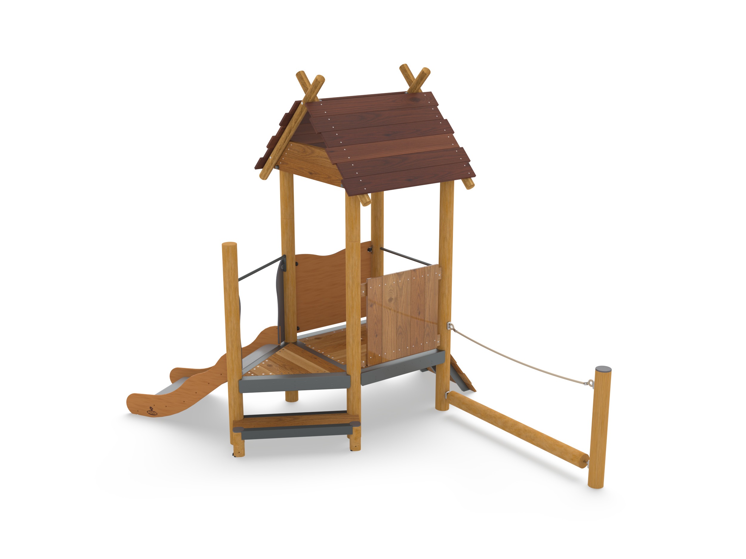 Pozza 1865 Primitiv torre Fata Baby pedana triangolare