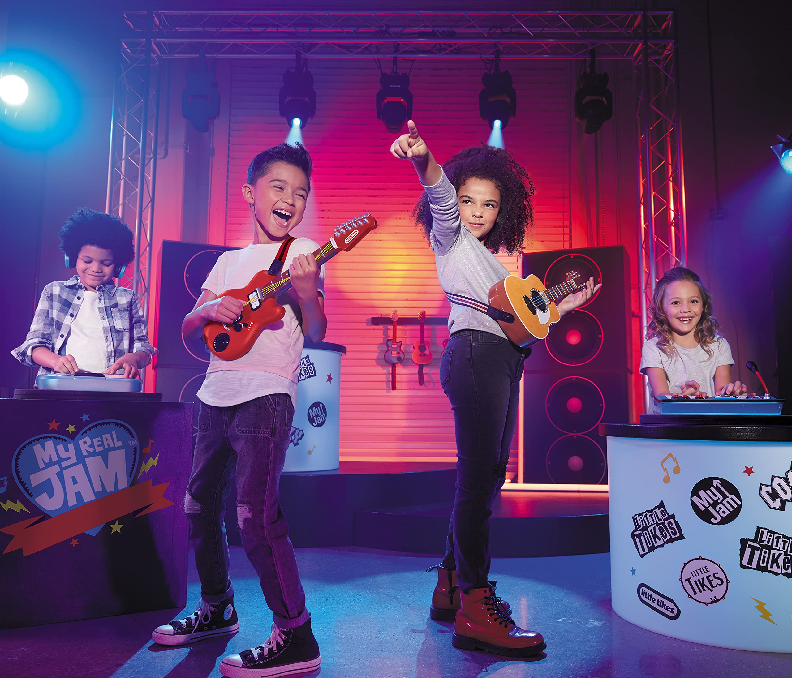 Little Tikes My Real Jam chitarra acustica bluetooth 3 anni