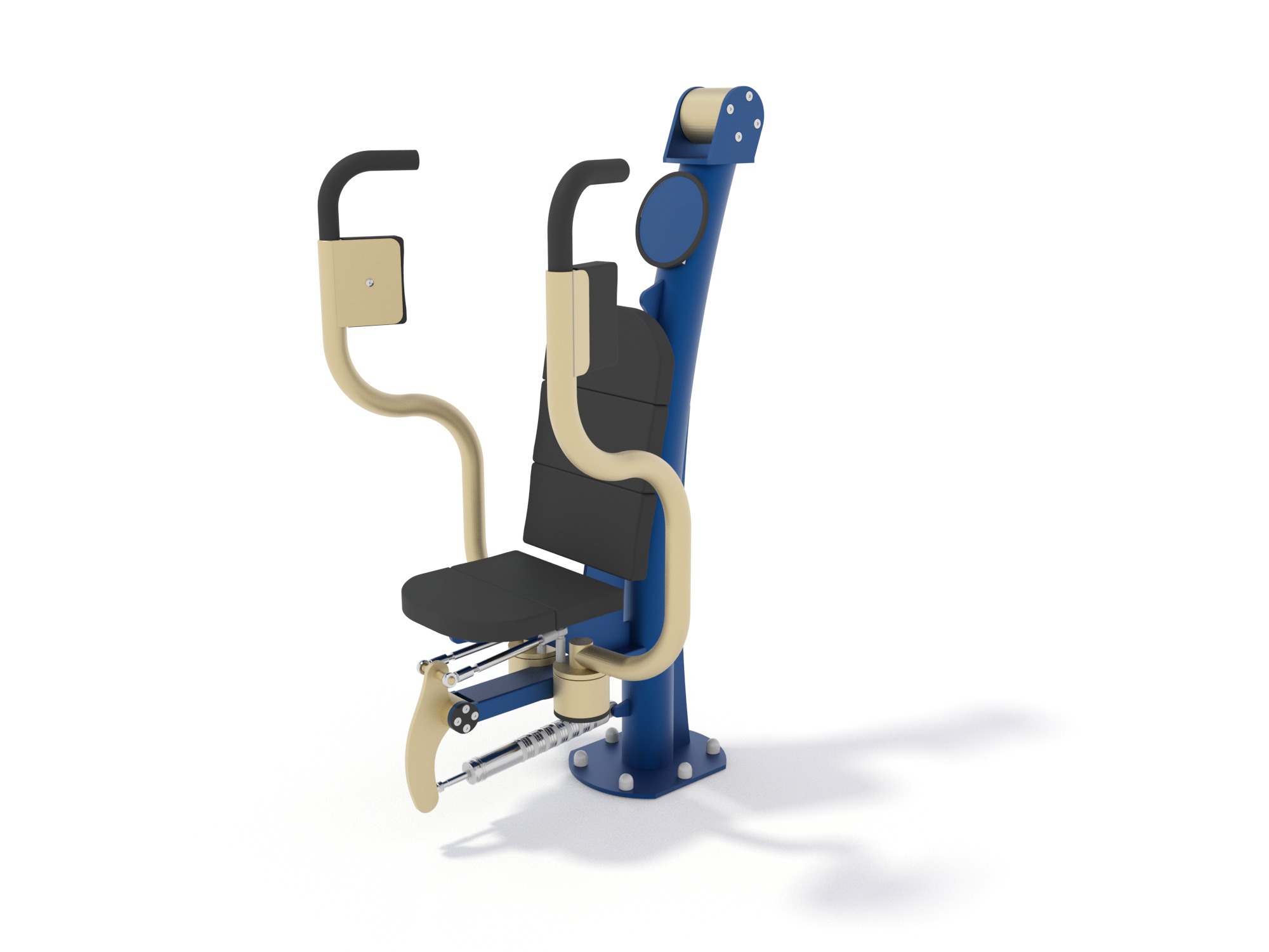 Pozza 1865 Fitness Hydraulic Butterfly Pettorali Outdoor