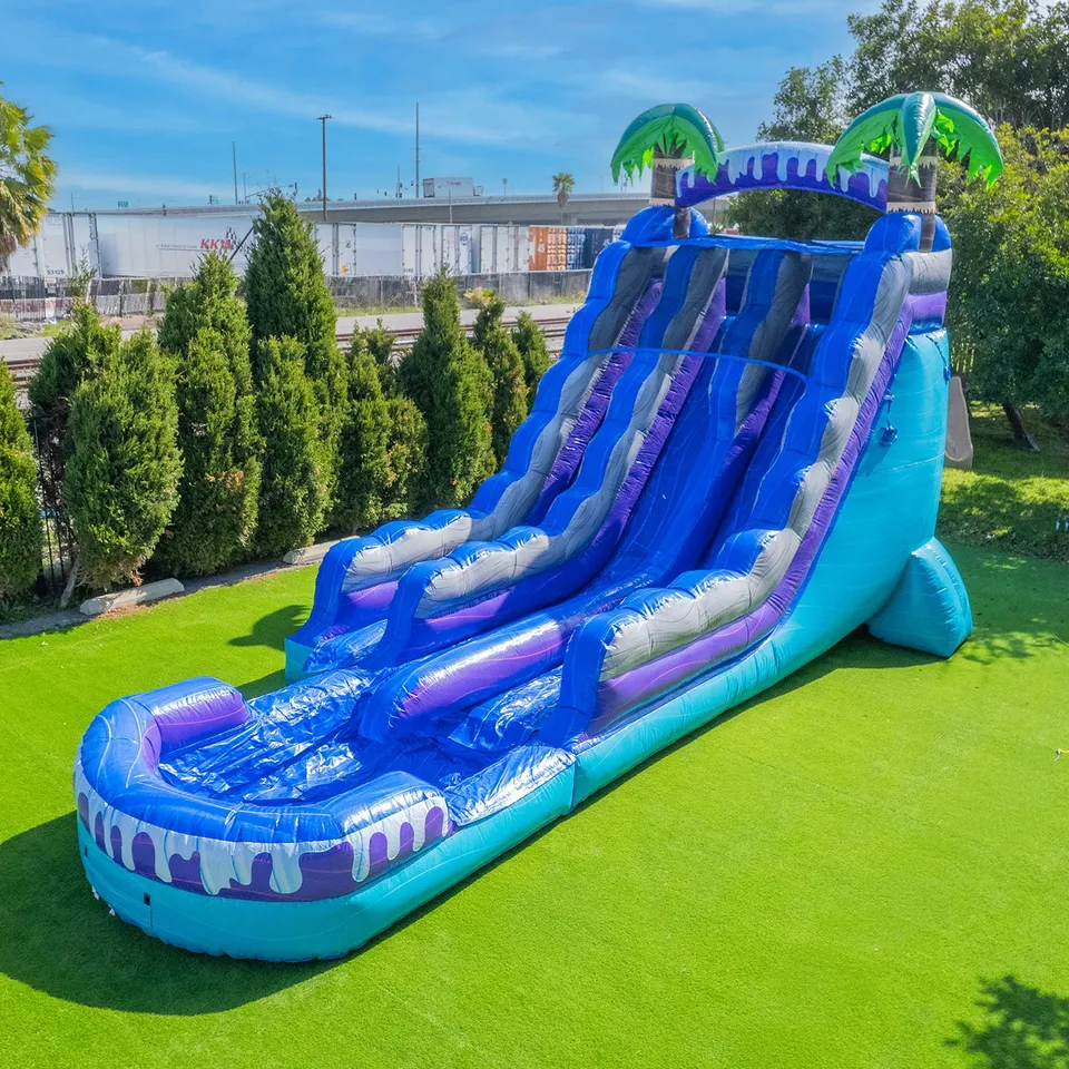 XJUMP Water Slides X-WD19T Tropical scivolo acquatico 19FT