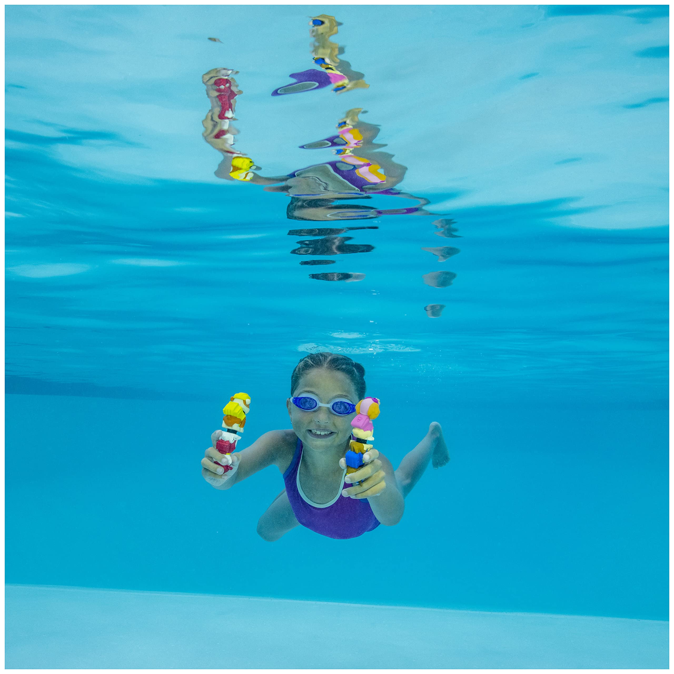 SwimWays Water Toys Dive Sticks bastoncini piscina 2 pezzi galleggianti