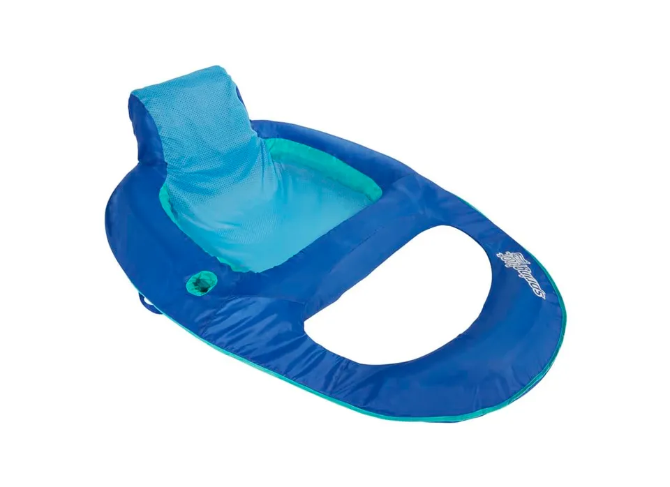 Swimways Spring Float Reclinabile Poltrona Piscina con Poggiatesta