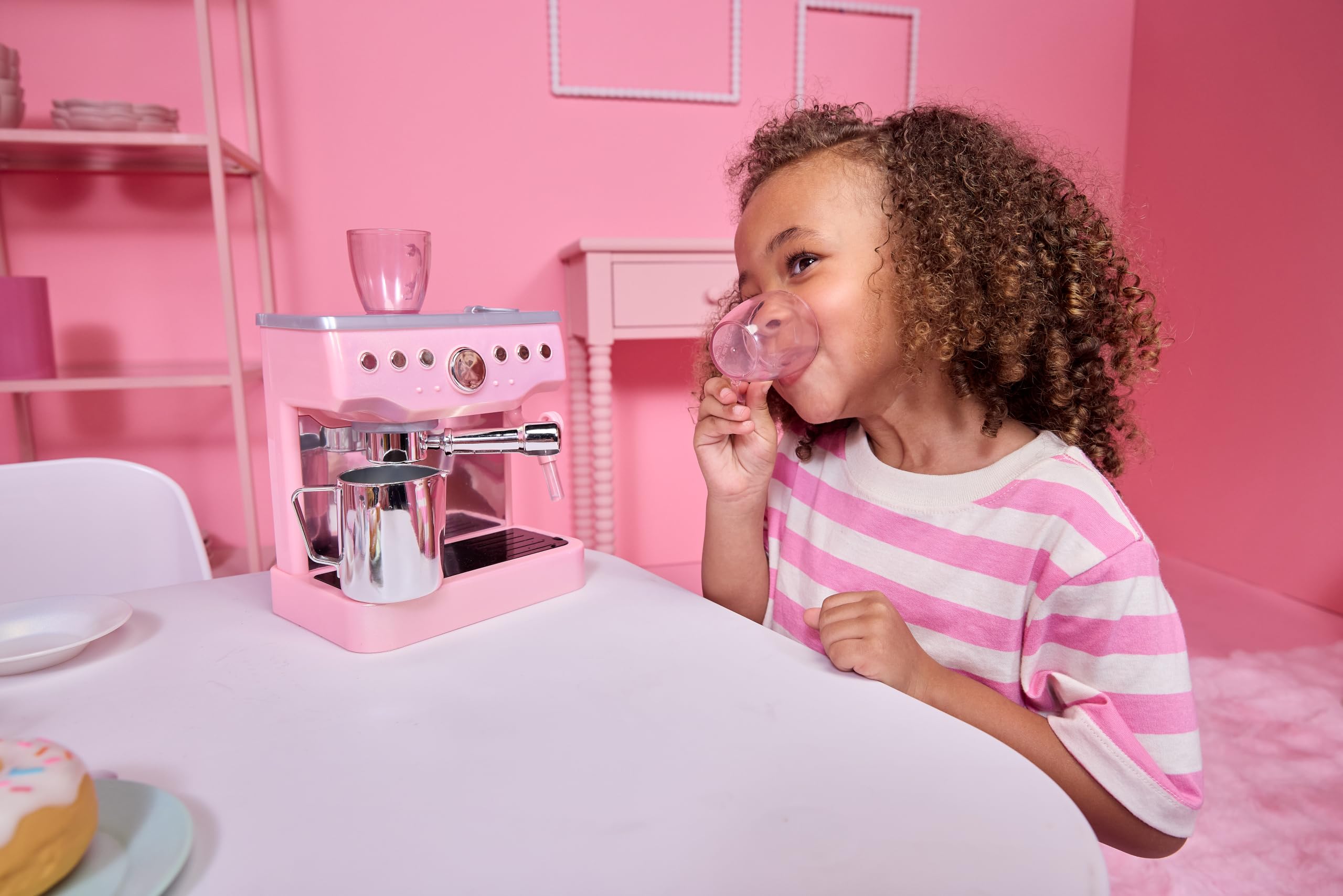 Little Tikes Sweet Spaces Macchina Caffè Giocattolo Rosa 3+ Anni