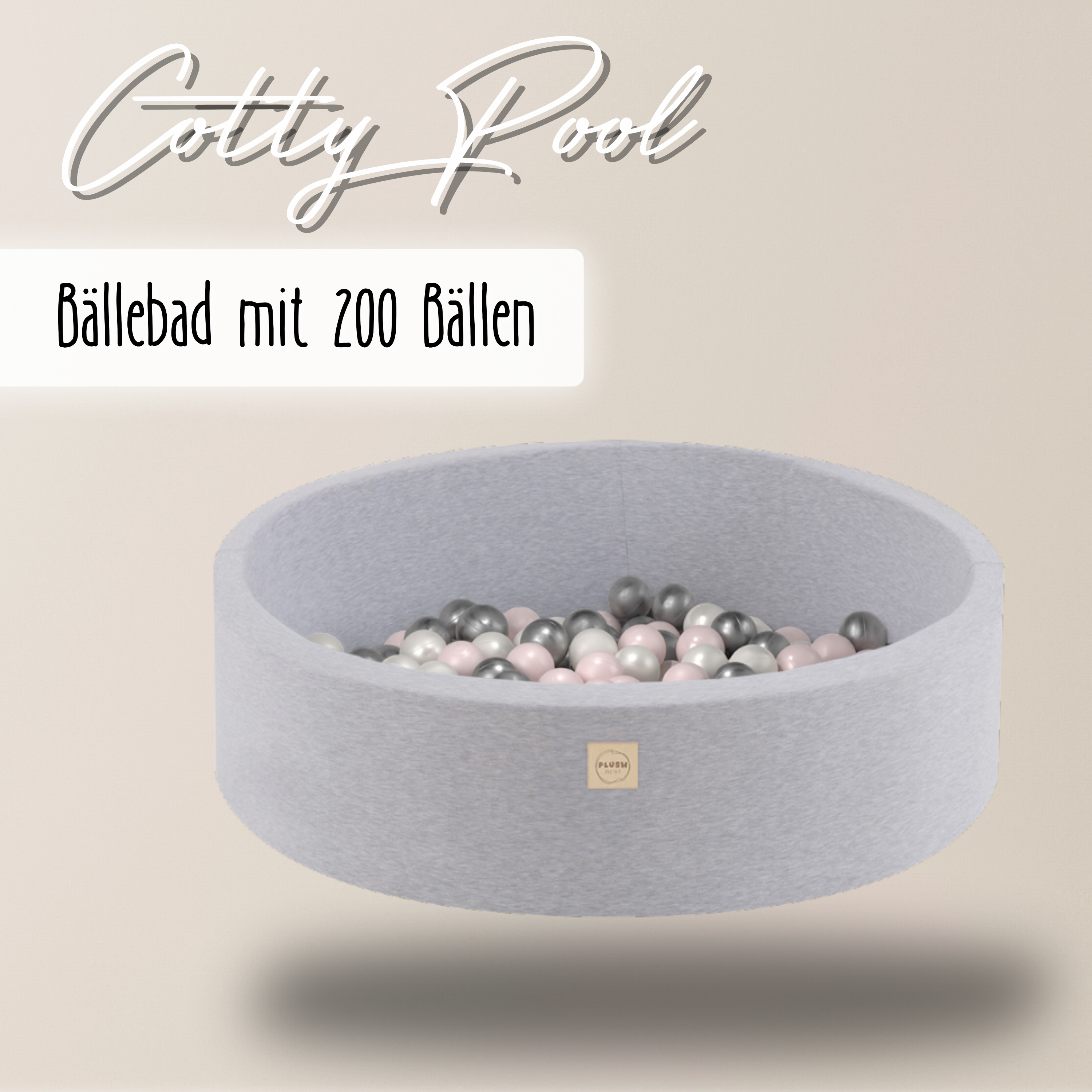 LIONHERZ Cotty Pool Piscina Palline 90 cm 200 Palline