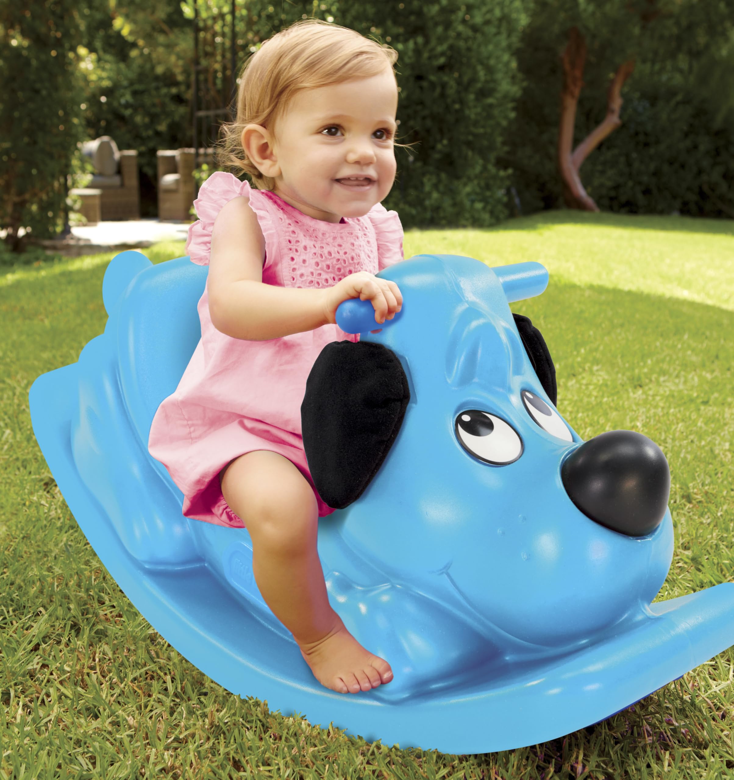 Little Tikes Rockin Puppy dondolo blu taglia S