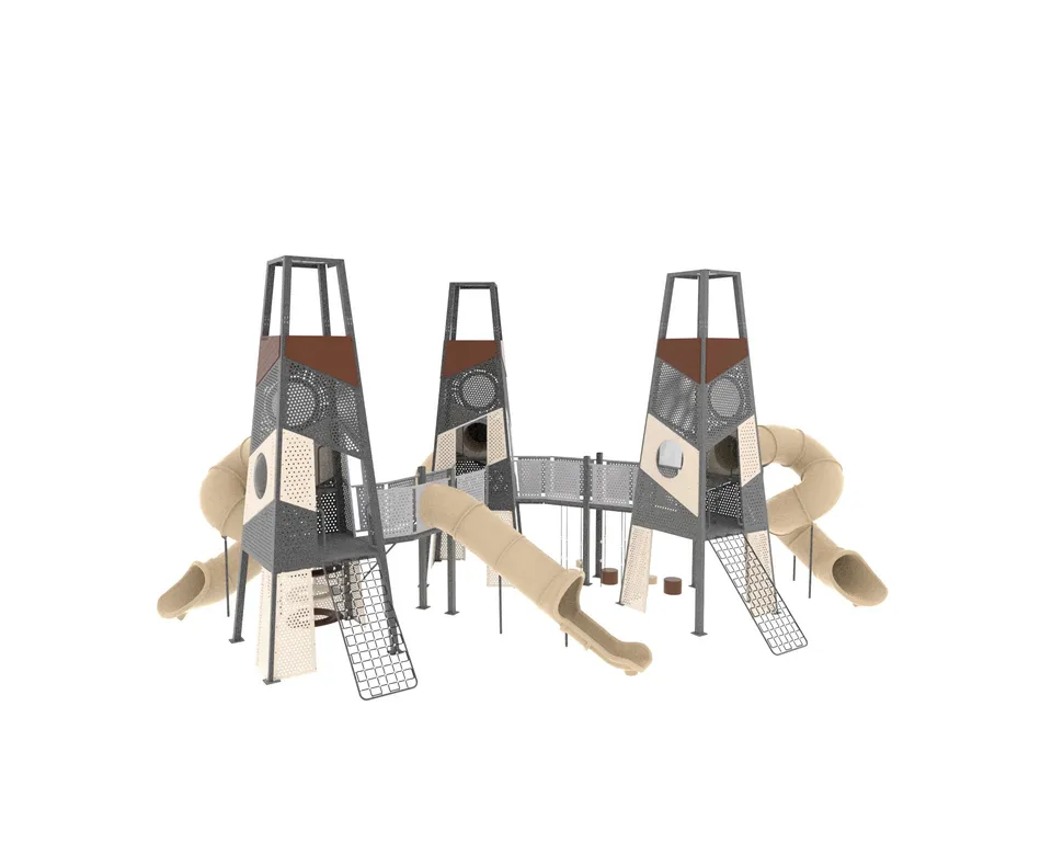 Pozza 1865 Collaborazioni Tripla Torre struttura gioco per parchi