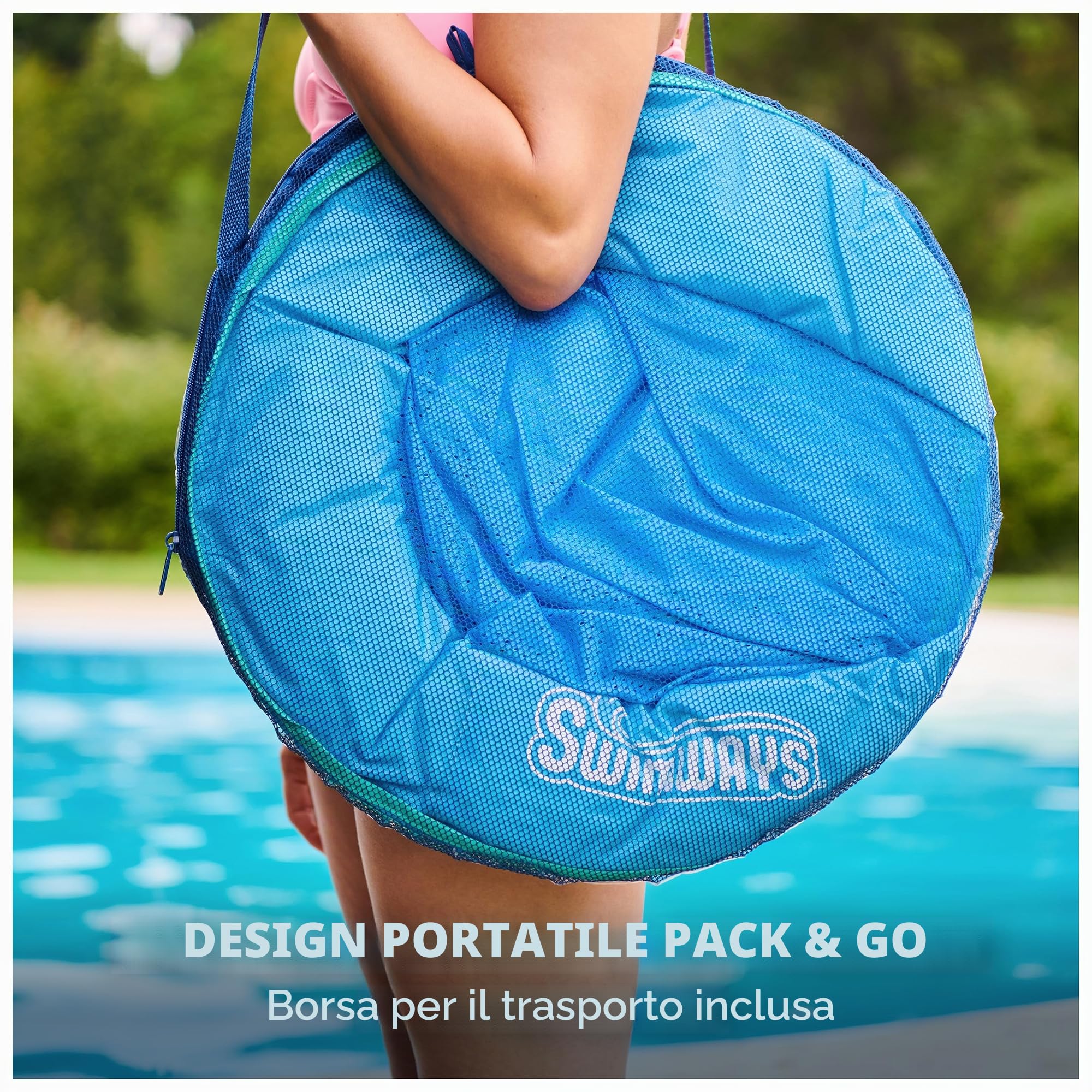 Swimways Spring Float Amaca Gonfiabile Adulti 172 cm fino 113 kg