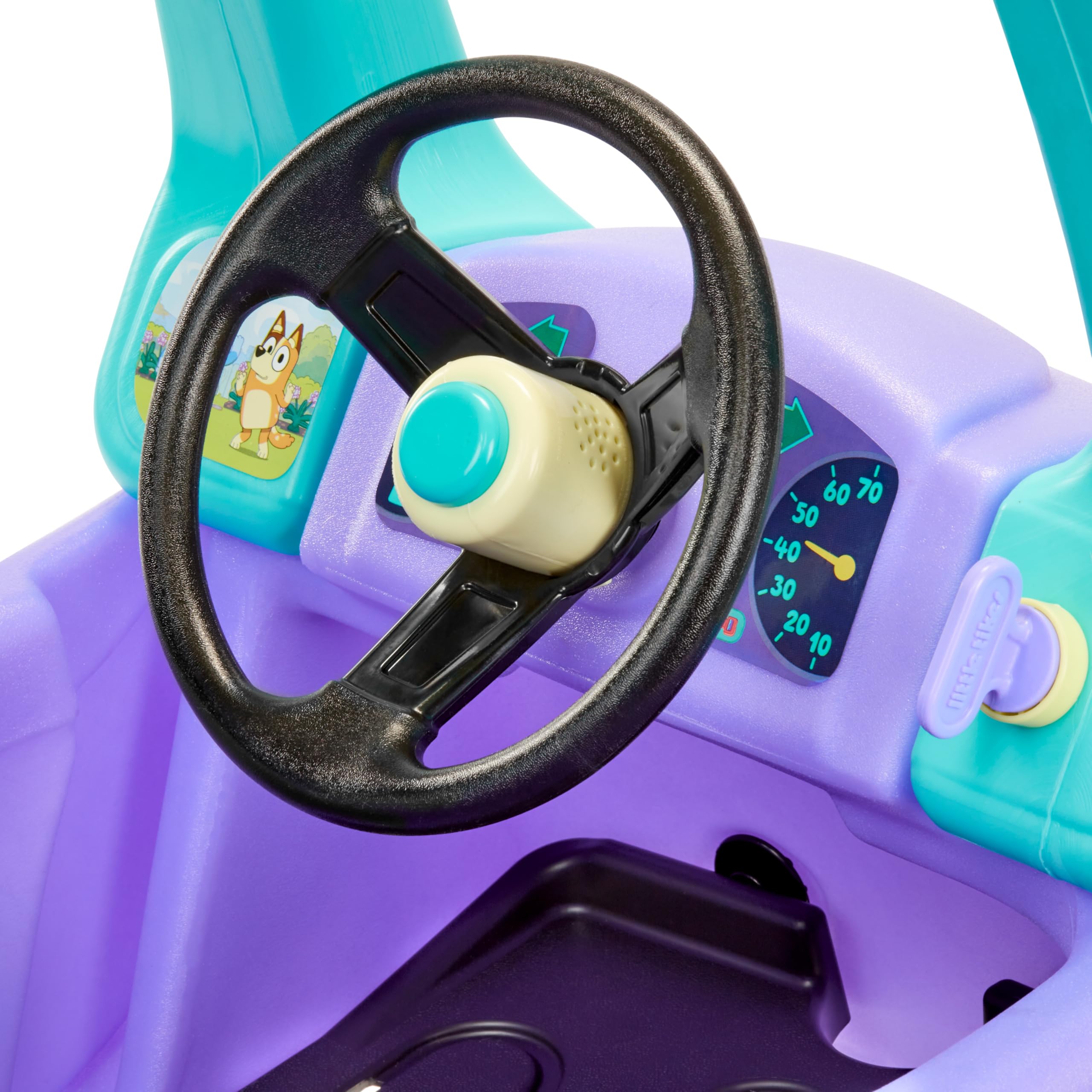 Little Tikes Bluey Grannies Car macchinina cavalcabile con suoni