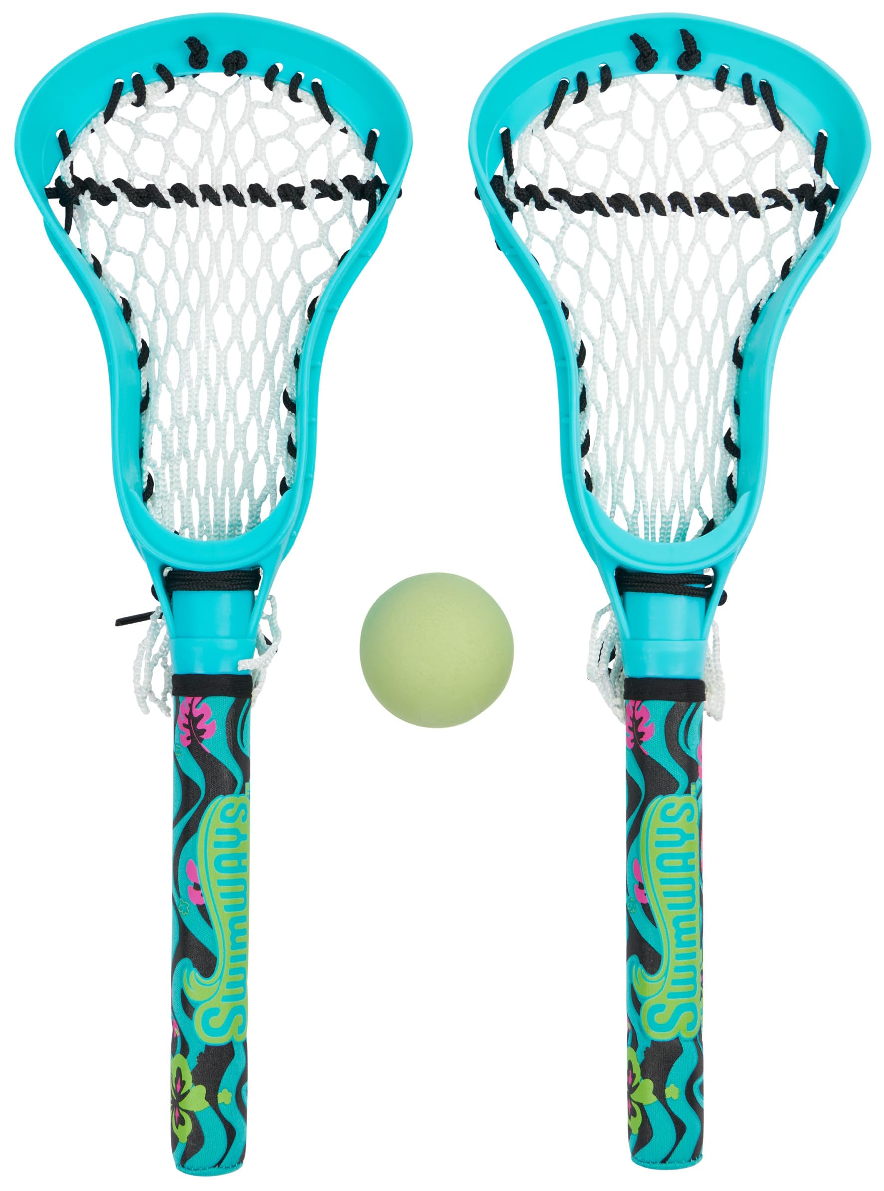 SwimWays Hydro Lacrosse gioco piscina 2 bastoni blu impermeabile