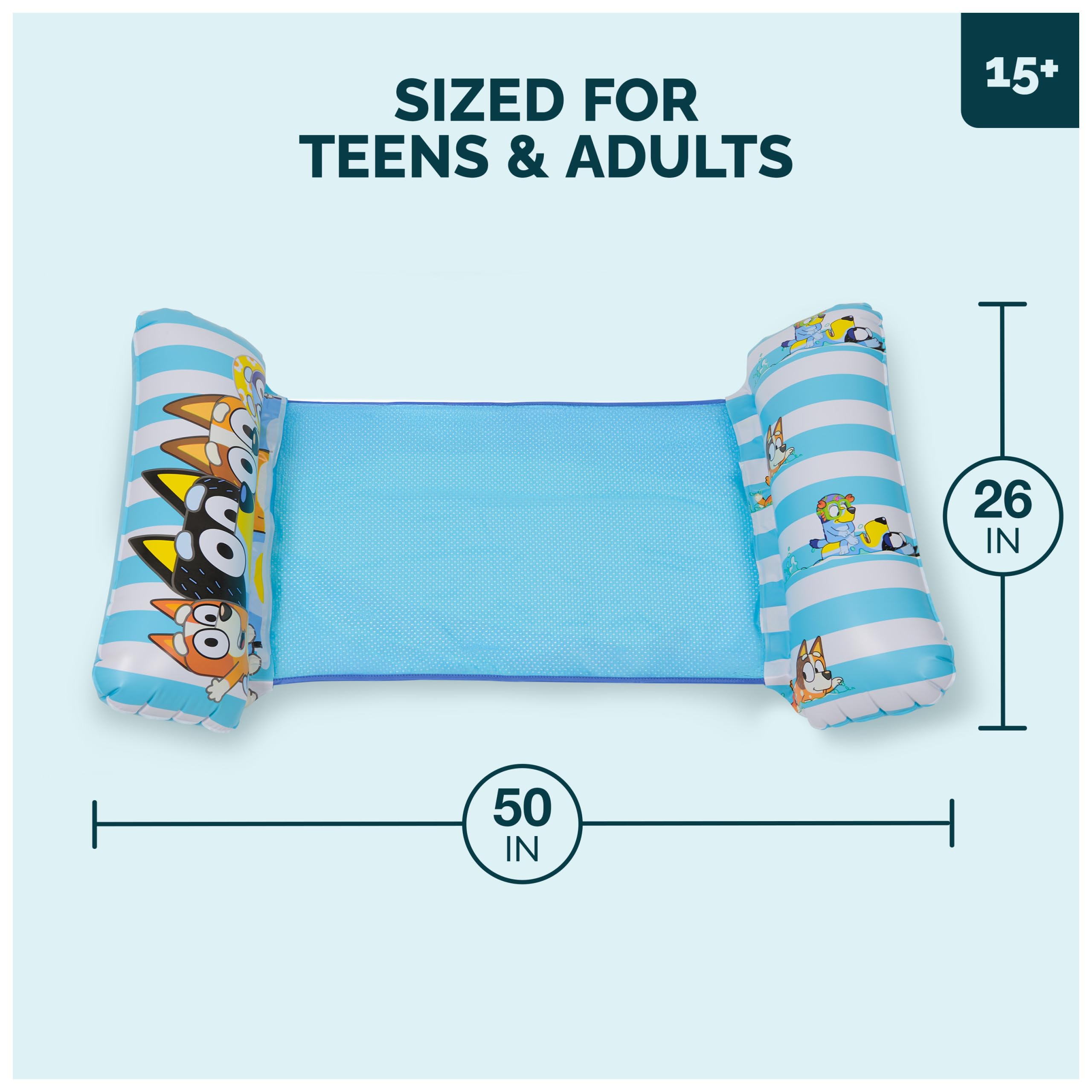 SwimWays Baby Spring Float Amaca Galleggiante Bluey