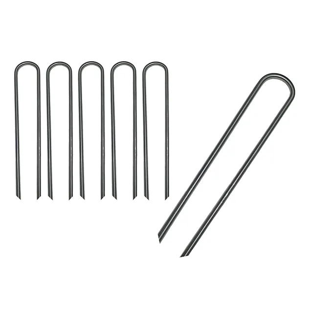 Clever Leon Picchetti Trampolino Acciaio Inox 6 Pezzi