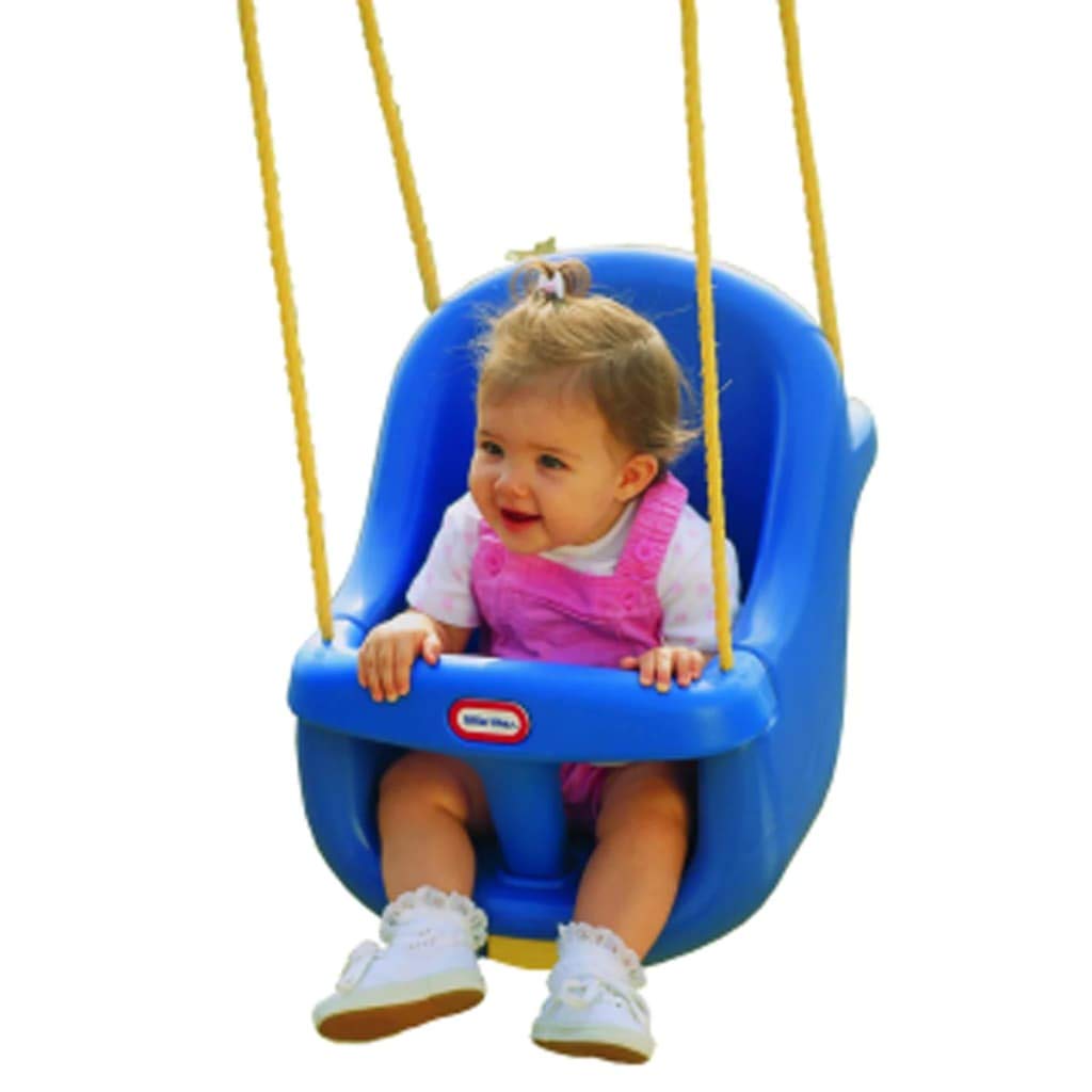 Little Tikes Seggiolino altalena schienale alto cintura 9 mesi-3 anni