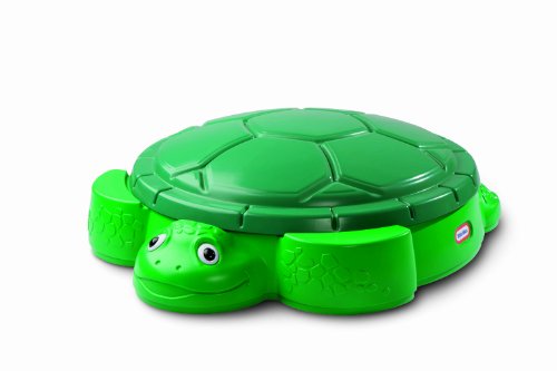 Little Tikes Tartaruga sabbiera giardino con coperchio