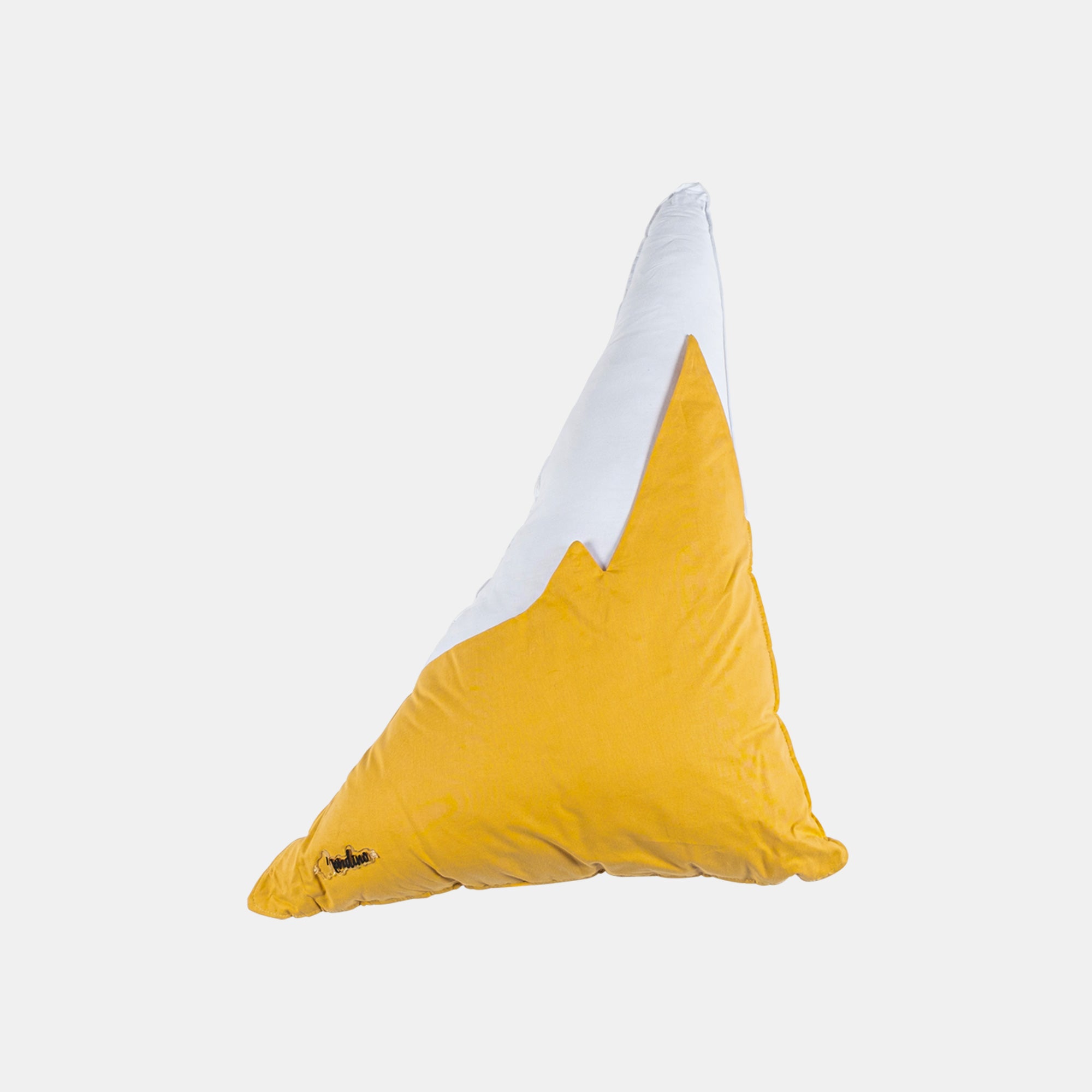Mondino Cuscino Montagna cotone turchese con tasca