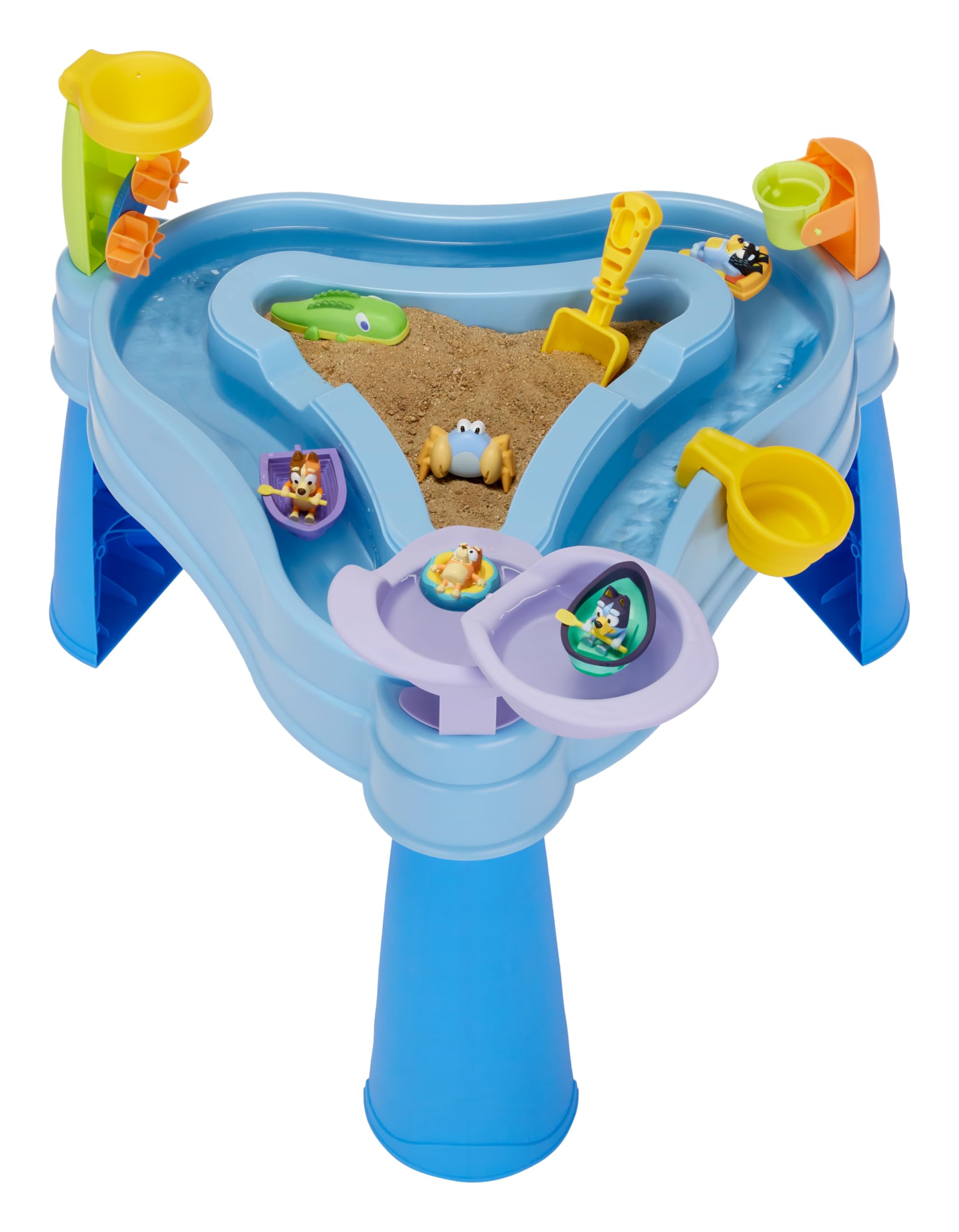Little Tikes Bluey Beach tavolo acqua 6 accessori 1-6 anni