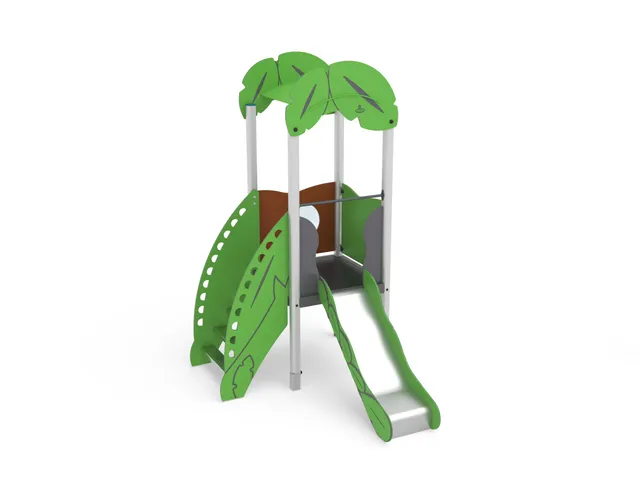 Pozza Leaves Fata Baby torre con scivolo basso