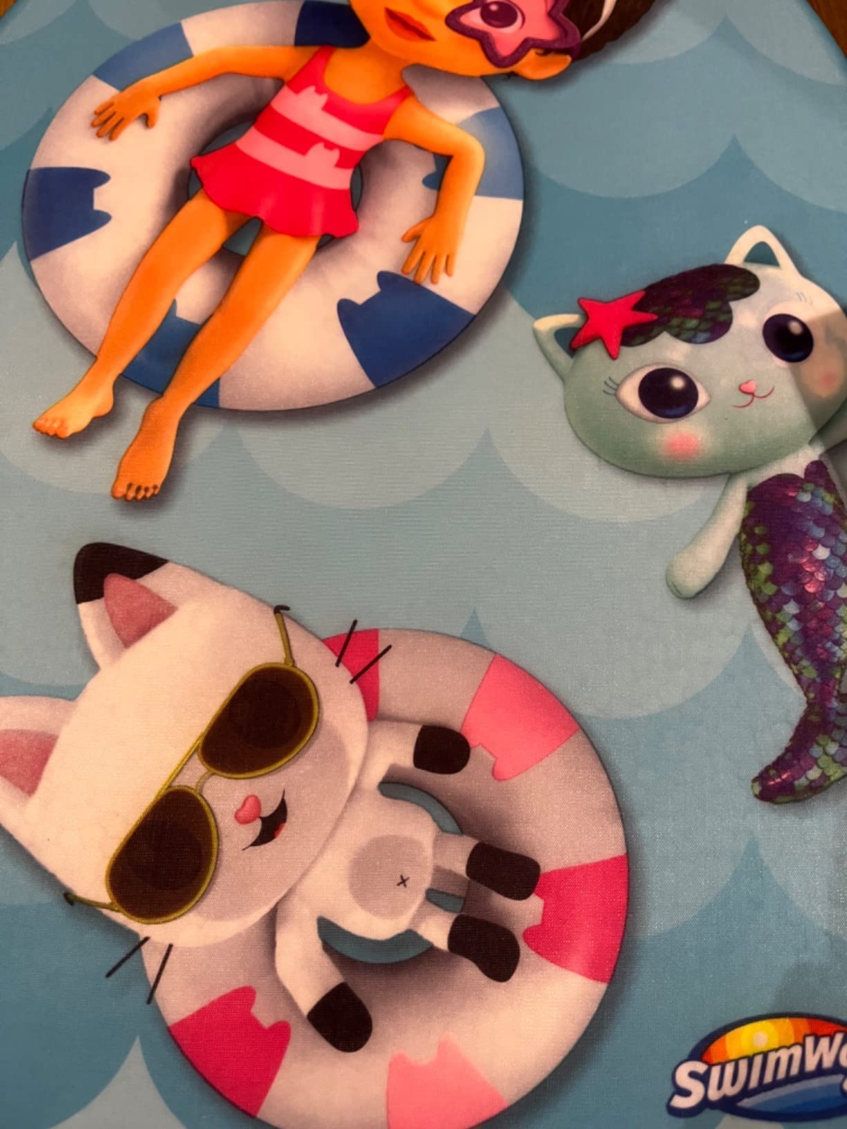 SwimWays First Paddle Gabby's Dollhouse tavoletta nuoto schiuma