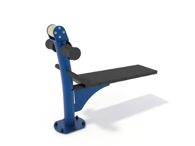 Pozza 1865 Fitness Abs Bench panca addominali esterno