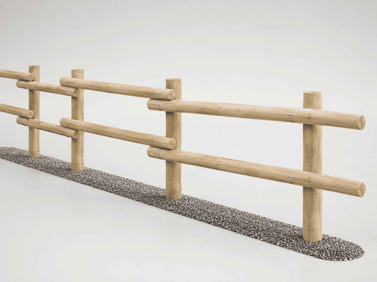 Pozza 1865 Staccionata Novara recinzione legno da esterno