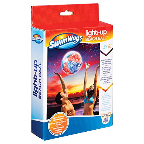 Swimways Water Toys 6045218 Palla Gonfiabile Luminosa 35 cm