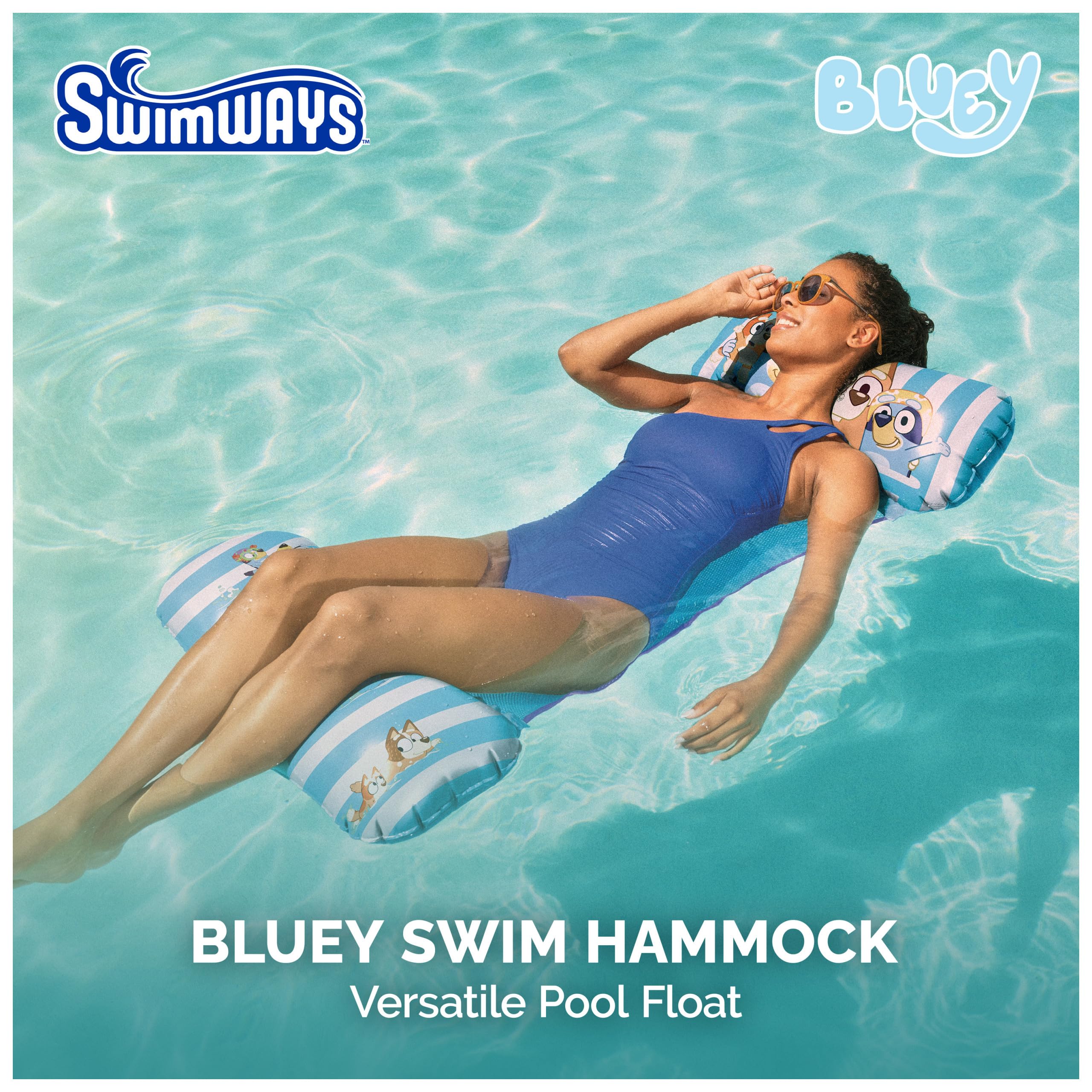 SwimWays Baby Spring Float Amaca Galleggiante Bluey