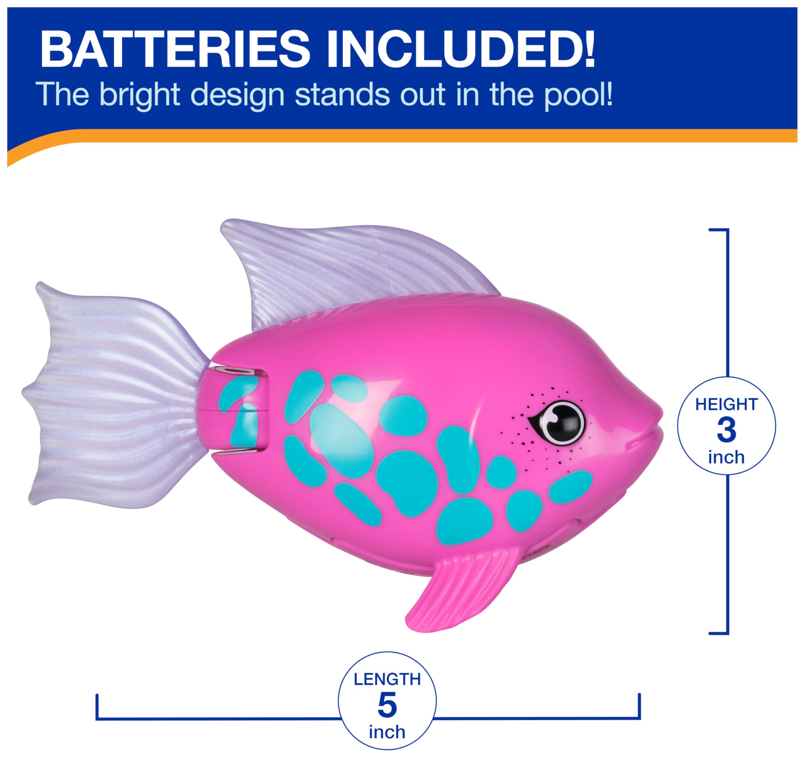 SwimWays Rainbow Reef pesce giocattolo piscina tonno