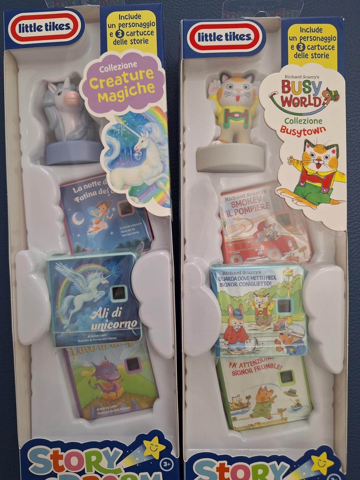 Little Tikes Story Dream Machine Grande Squalo Fiabe 3 Libri