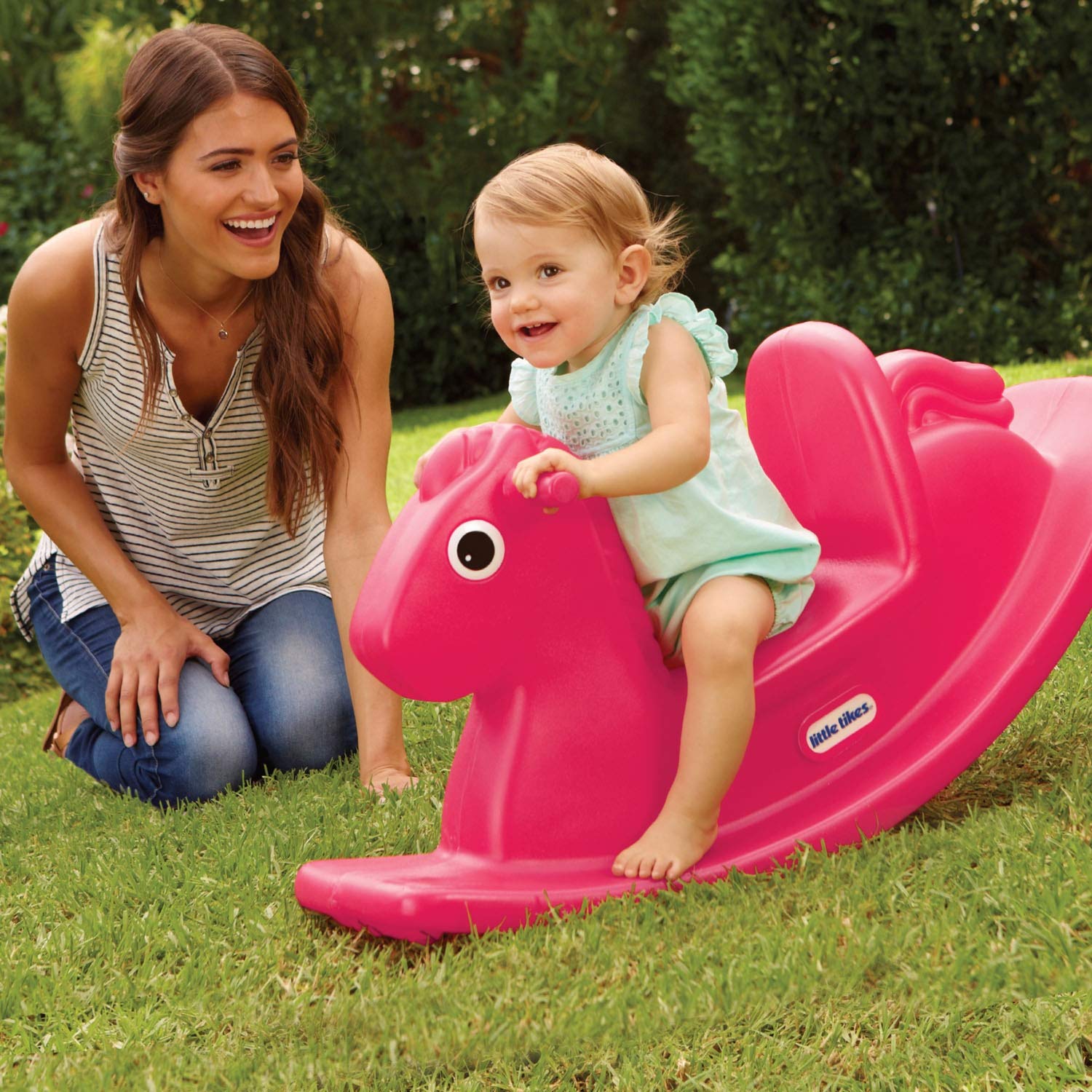 Little Tikes Ride-ons Cavallo a Dondolo Magenta