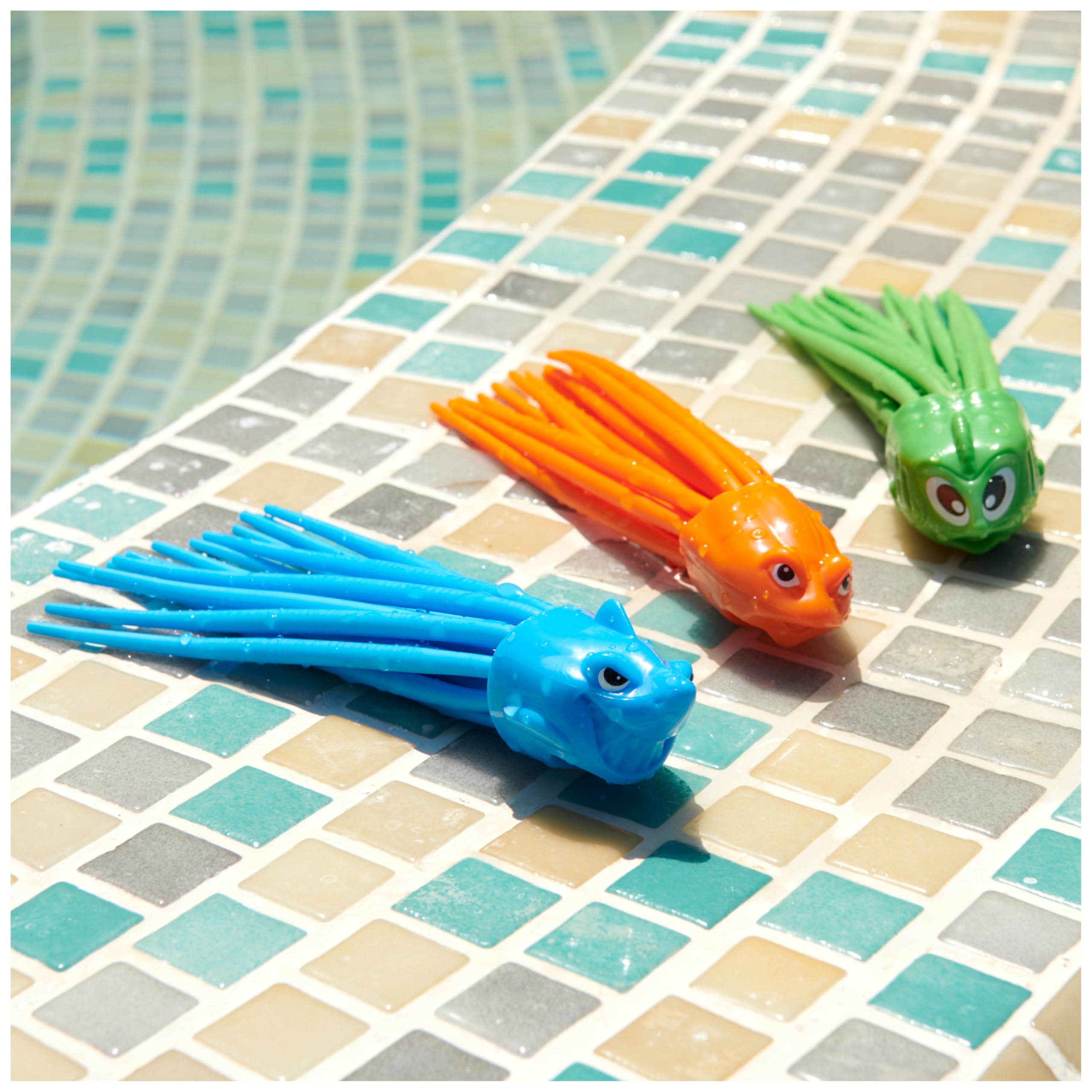 Swimways SquiDivers 6046822 Calamari Subacquei 3 Pezzi Morbidi