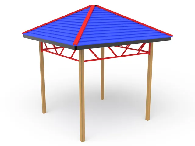 Pozza 1865 Arredo Urbano Gazebo Venezia in Legno