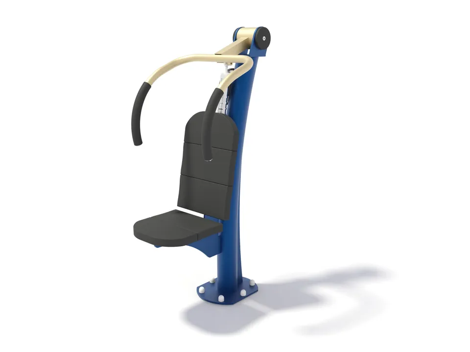 Pozza 1865 Fitness Hydraulic Shoulder Press attrezzo spalle parchi