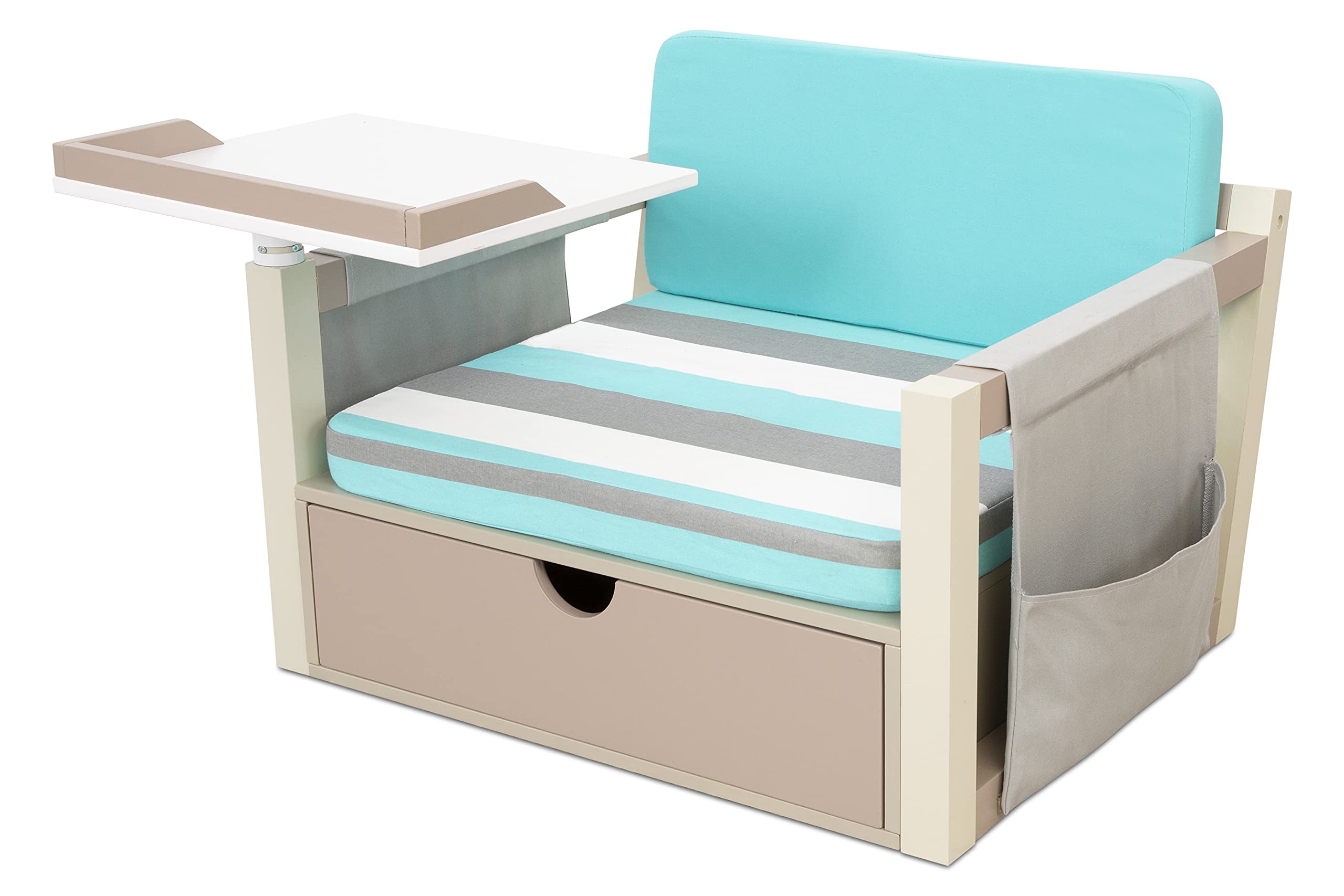 Little Tikes Furniture Scrivania Girevole Legno 2 in 1 4-10 Anni