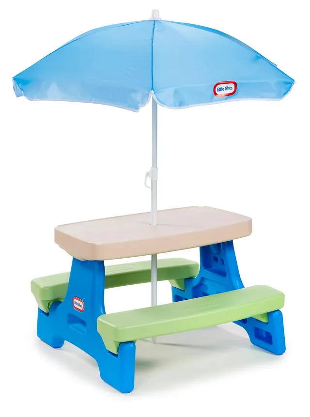 Little Tikes Easy Store Jr Tavolo Gioco con Ombrello