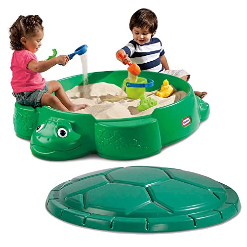 Little Tikes Active Play Tartaruga sabbiera con coperchio 68 kg