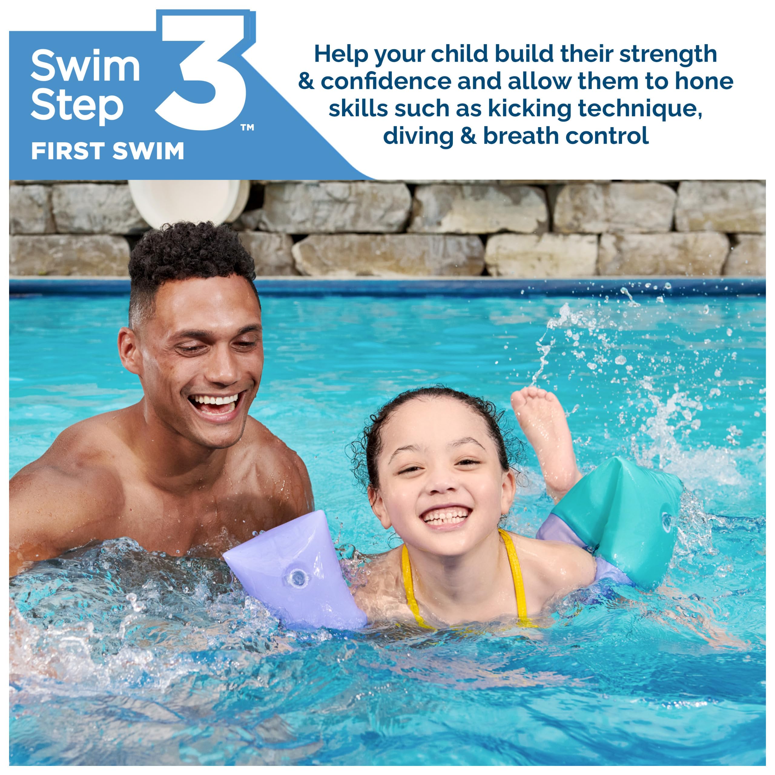 Swimways First Paddle Soft Swimmies braccioli viola sirena