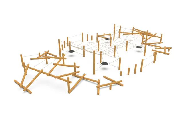 Pozza 1865 Percorso Funi palestra equilibrio bambini