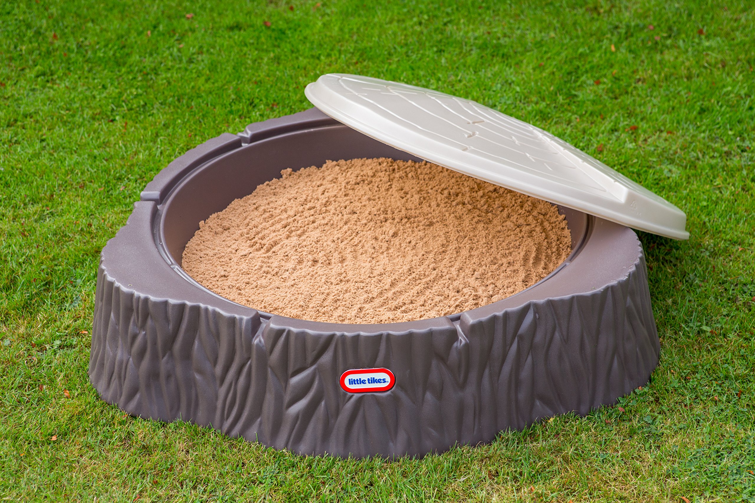 Little Tikes Active Play sabbiera tronco con coperchio 3 sedute 24 mesi