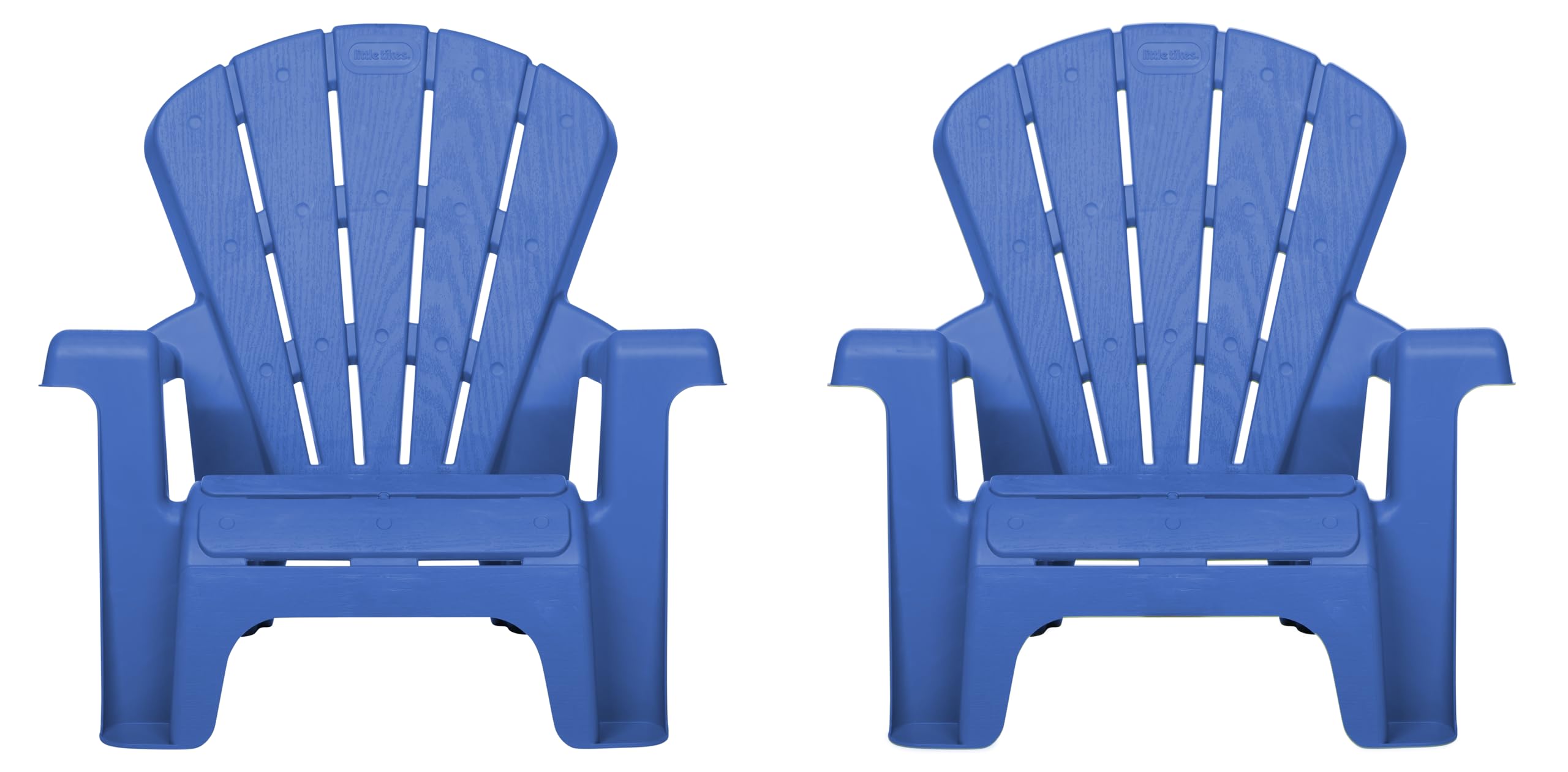 Little Tikes Furniture sedie giardino blu 2 pezzi