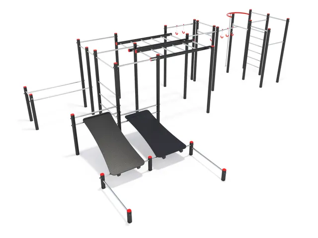 Pozza 1865 Scenografici Ares palestra calisthenics esterno